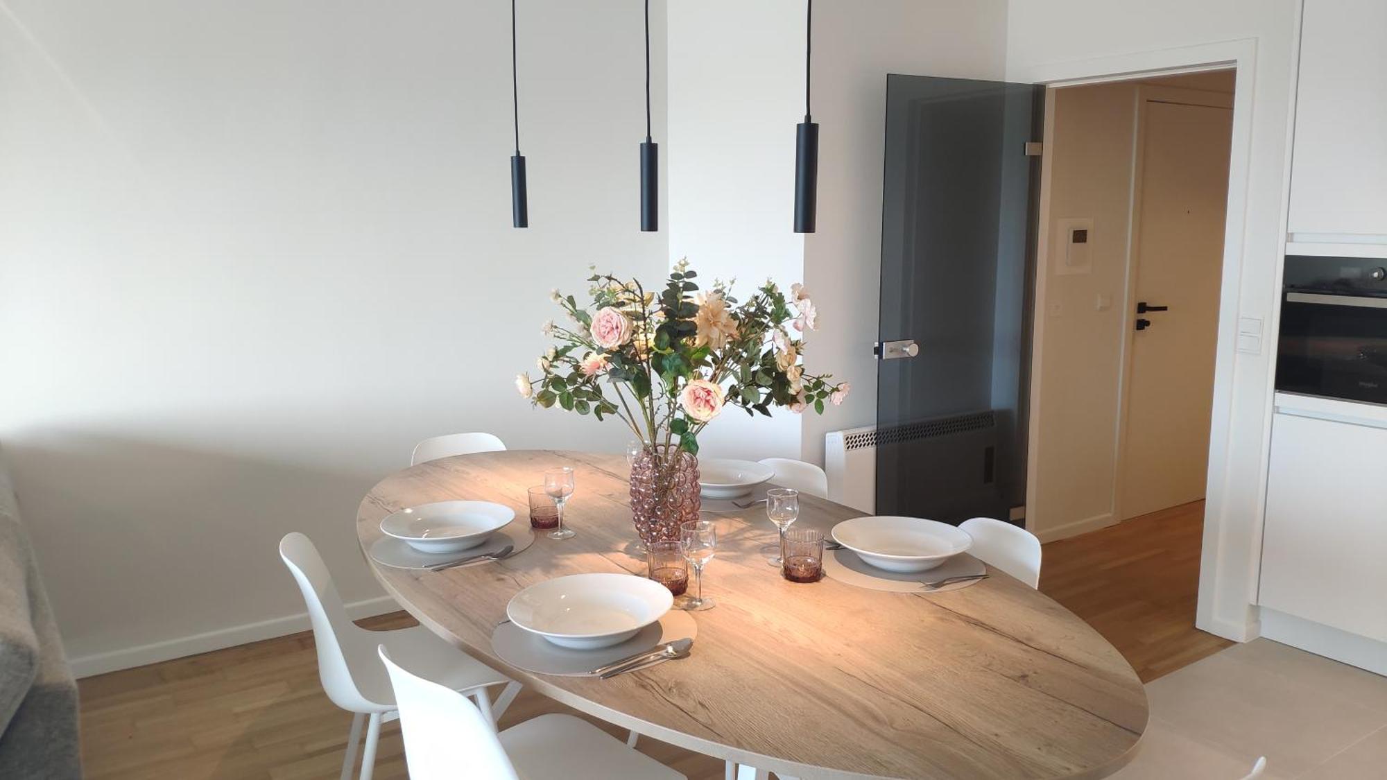 Zeezicht Vanop Het 6 De Verdiep Apartment